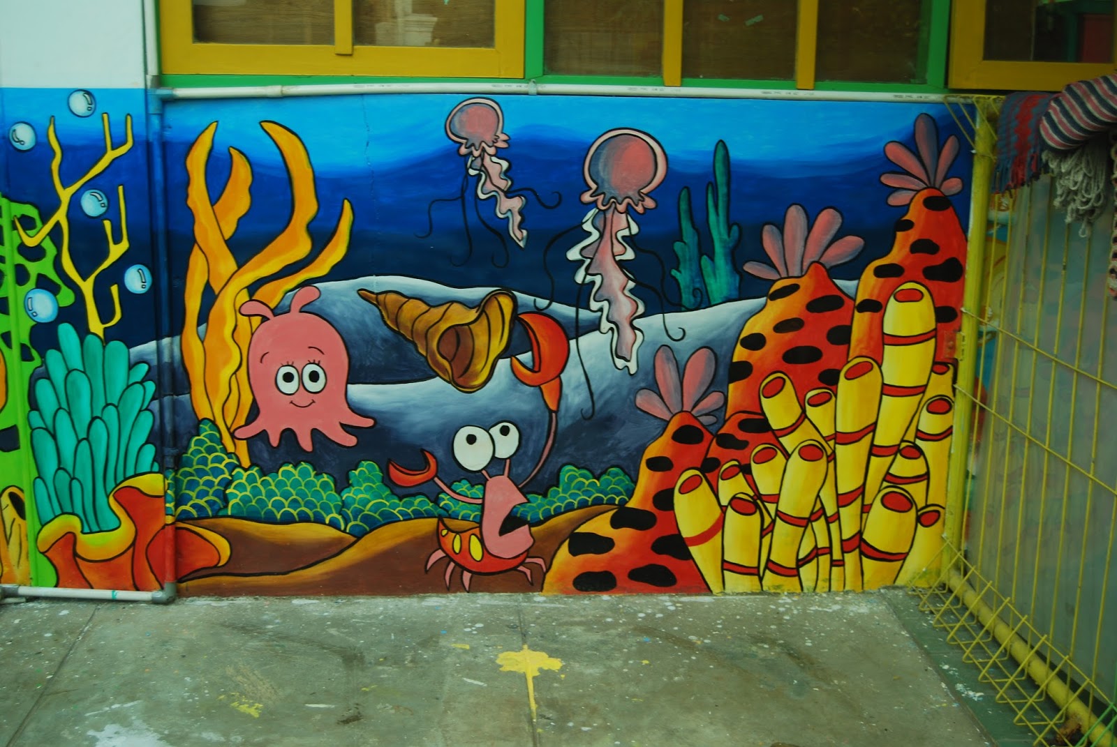 Contoh Mural Lukisan Dinding Bagus By Dins | | Mentari Media Lab